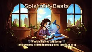 Weekly Hip-Hop Lofi Recap 🖤 Tape Grooves, Midnight Beats & Vinyl Drift  (AIO-XVII)