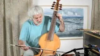 Russ Hodge performing an untitled piece by Stephen Goodall from the Manchester Viol Book.