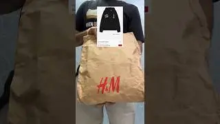 H&M Oversized Fit Hoodie Unboxing #shorts