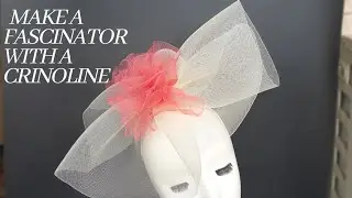 Know how to make a fascinator using crinoline 😊