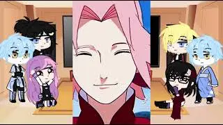 ЧО|| Реакция Боруто и его друзей на AU || + Менма 🤲||Narusasu, sakuhina, naruhina, sasusaku||