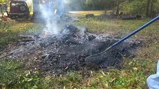 How to make biochar the easy way | No special tools or hard work needed!!!
