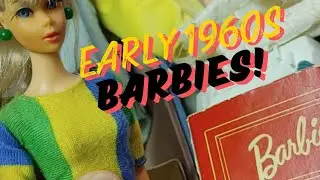 Cleaning Out My Collectibles- Episode 19- Mom's 1960's Barbie (and Ken) Dolls!              #barbie