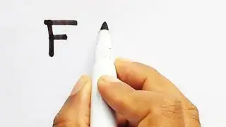 Capital letter F | Capital letter writing F |
