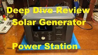 Обзор солнечного генератора Powdeom Power Station!