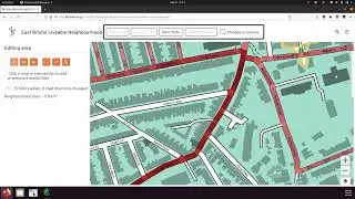 Low traffic neighbourhood tool tutorial
