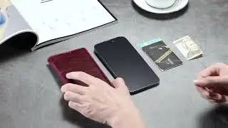 CaseMe Folio Flip Wallet Case Cover Magnetic Kickstand Protective Leather Cover Purse Red