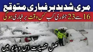 #murree live today | #snow update today | murree nathiagali latest updates today | مری برفباری 