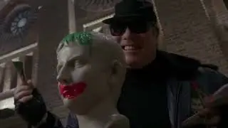 Batman 1989 Movie Joker Defaces The Museum Scene