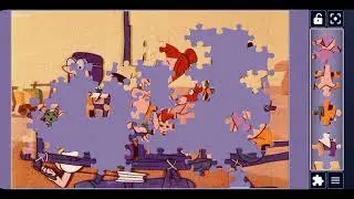 The Flintstones family enjoy life moments//Mind Fresh Puzzle 🧩 Palace//Puzzle piece 🧩 Collection//