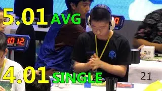 【WR4 】5.01  official 3x3 average/ 4.01 single  /Vietnam Championship 2023（Second Round）