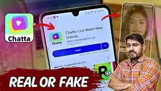 Chatta : Live Match New Friends App Review 🤑Free Video calling app with girl | Chatta App Real/Fake🤥