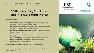 CBAM: reconciling EU climate ambitions with competitiveness