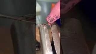 Learning to use welding machine with small items #Shorts 010921 8