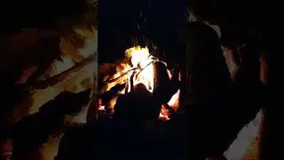 FREE K - AWESOME - DRUM CIRCLE BONFIRE 🔥#shorts #travel #amazing #fire