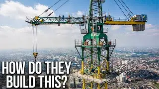 How Is It Possible to Assemble a Tower Crane at Hundreds of Meters?
