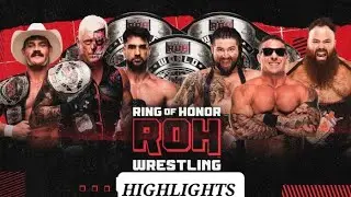 ROH WRESTLING HIGHLIGHTS 9/10 JANUARY HD #ROH  #WRESTLING #HIGHLIGHTS