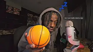 ASMR MINI BASKETBALL TRIGGERS