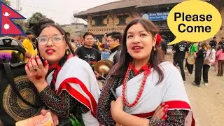 Nepali Girls Guide Me about the Richness of Newari Culture