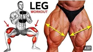 7 Leg Workouts at Gym for Bigger and Stronger Legs