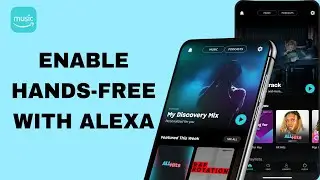 How To Enable Hands-Free With Alexa On Amazon Music App | Step By Step