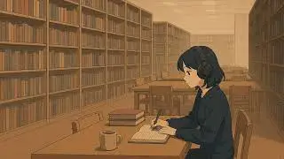 Library Whisper - Chill Lofi 📚 Relaxing Music To Chill, Work, Relax or Focus