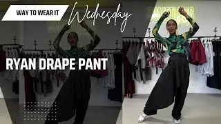 #WayToWearItWednesday Ryan Drape Pant