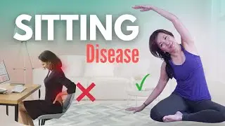 Sitting Disease is Real - 5 Yoga & Pilates Moves That Will Save Your Spine