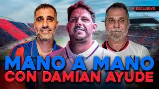 SAN LORENZO - MANO A MANO CON DAMIAN AYUDE EN MANIJA AZULGRANA CON LAFOURCADE Y DE LA FUENTE