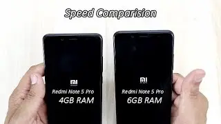 Xiaomi Redmi Note 5 Pro (6GB) VS (4GB) Comparision !! Speed Comparision !! HINDI