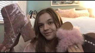 ASMR Shoe Collection (tapping, fabric sounds)