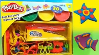 Play Doh Fun Factory Deluxe playset Playdoh Creations Hasbro Playdough toy review
