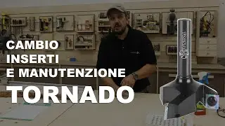 Come cambiare e scegliere gli inserti per spianare sulla fresa Tornado