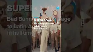 Super Bowl: Bad Bunny pays homage to Latin America in halftime show &bull; FRANCE 24 English