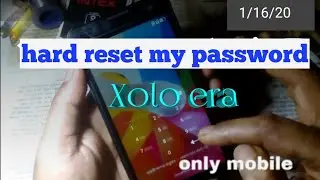 Xolo era hard reset