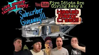 WIN A Free HasLab Razor Crest Ship | Subscriber Giveaway 🙌  Hasbro Star Wars The Vintage Collection
