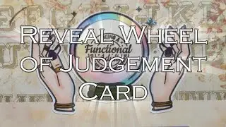 Reveal Wheel of Judgement Card, Making a Reveal from Scratch for Custom Size, Ink Road Stamps