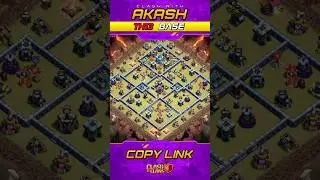Only 1 Star TH13 War Base 2025 Anti 2 Star Anti Dragon Anti Zap Witches Clash of Clans 🔥