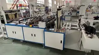 Star sealing Garbage bag making machine
