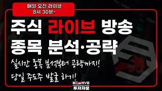 [📺 주식방송 ] 2월 6일(금) 오늘 할 일 : 열심히 일하기, 주말 준비 하기 #반도체 #태양광 #로봇 #우주항공