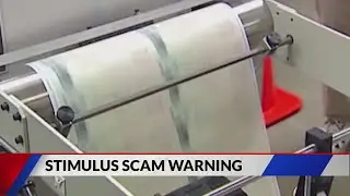 Stimulus check scam warning