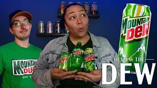 Trying Original Mountain Dew for the FIRST TIME - Review the Dew