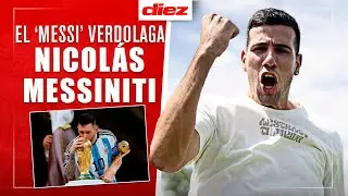 Nicolás Messiniti habla de sus comparaciones con Lionel Messi y recuerda al DT que lo vio de menos
