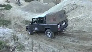 VTP450 Defender Sand driving