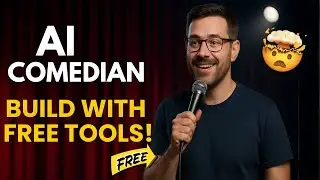 I Created a Talking AI Comedian Using Only FREE Tools!