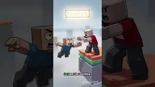 Betrayal and Redemption on Roblox Obby. #youtubeshorts #roblox #music
