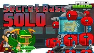 COMPLETE SECRET BASE (SOLO) | PIXEL WORLDS