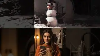 Frosty wants to play ☃️#snowman #horror #cursed #creepy #christmas #winter CCTVHIVE