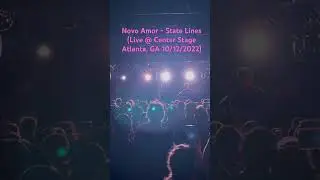 #novoamor #statelines #live #centerstage #atlanta #georgia #2022 #concert #livemusic #indierock