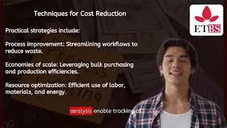 pricing, costing and profitability Module 8  Cost Control and Efficiency Optimization